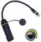 CTRICALVER 1 Stück Wasserdichter RJ45 Koppler, M20 mit Abschirmung CAT6 Wasserdichter Steckverbinder, Schalttafelmontage IP68 Outdoor Ethernet LAN Kabelstecker