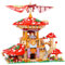 Vinbosion Building Blocks Set, Pilz Inn Building Spielzeug, Bauklötze Kit, Geschenk für Weihnachten, Geburtstag, Neujahr