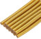 sourcing map Mini Hot Glue Sticks for Glue Gun 7mm x 100mm Glitter Gold 12pcs