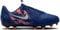 Nike Unisex Kids Jr. Phantom Gx Ii Academy Fg/Mg 'Erling Haaland' Football Shoe, Blue Void Chrome, 2 UK