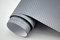 Neoxxim 13,3€/m2 3D Carbon Auto Folie Silber 100 x 150 cm Lackfolie Car Wrapping Lackschutzfolie blasenfrei flexibel