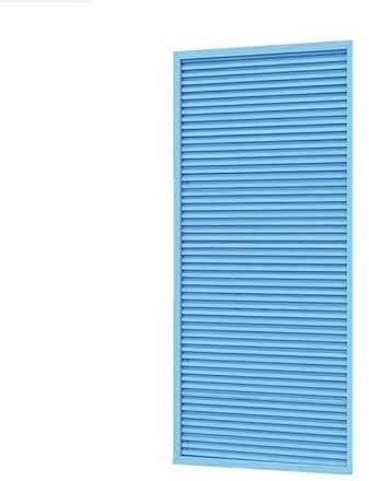 QUSYZD Brise-Vue en Bois, Panneaux décoratifs d'extérieur, clôture de séparation épissable autoportante pour terrasse, Balcon, Patio, bleu-90x150cm-B,Blue-90x150cm-B