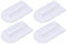 Pulidor Más Suave para Glaseado de Fondant de Plástico, 8 Uds., Alisador de Fondant y Glaseado, Mediano para Decoración de Pasteles