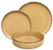Tognana Bruges, Servizio piatti 18 pezzi per 6 persone, Stoneware, Giallo Ocra