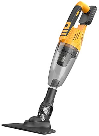 18V Cordless Handheld Vacuum Cleaner-Compatible Dewalt Battery (Battery Not Included),Strong Suction with Professional Attachments for Cars, Pet Hair,Floors & Carpets-Ultra Lightweight Portable Design