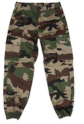 Inconnu Pantalon Treillis Francais F2 Camouflage (42)