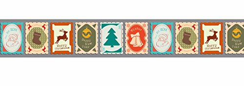 Ursus 59090042 - Masking Tape, Weihnachtskarten, Klebeband aus Papier, ca. 30 mm x 10 m, einseitig bedruckt, lösungsmittel und säurefrei, ideal für Scrapbooking