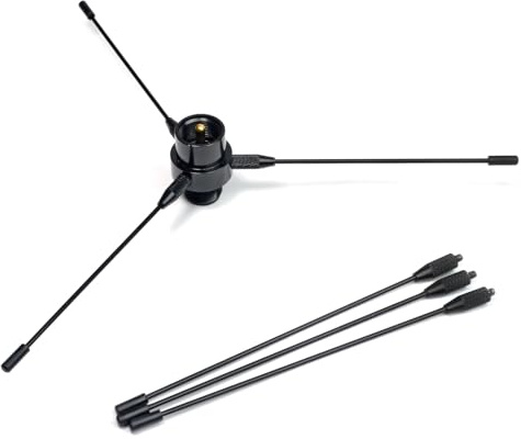 TWAYRDIO UHF/VHF Mobile Ground Plane Antenna Enhance Signal UHF Female to PL 259 Male Connector for Car Radio Mobile Transceiver