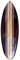 Seestern Sportswear Deko Holz Surfboard 50,80 oder 100 cm Airbrush Design Surfing Surfen Wellenreiten Surf /FBA_1851 80 cm