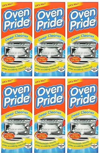 6 X Complete Oven Cleaning Kit 500ml Includes Bag for Cleaning Oven Racks