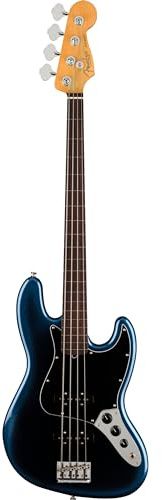 Fender American Professional II Jazz Bass FL RW (Dark Night) - Basse Électrique 4 Cordes
