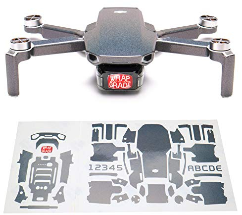 Wrapgrade Skin Sticker Set Kompatibel mit DJI Mini 2 (COLORATION-X)