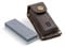 Husqvarna Xenoah Axe Whetstone #120/#320 (with leather case) 599674601 Blue, White, Brown