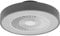 LEDVANCE Smart WiFi ventilateur de plafond à LED, forme cylindrique, gris, gradable, vitesse d'air réglable, télécommande incluse, contrôlable via l'appli et l'assistant vocal, installation facile
