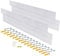 HardwareX Supply French Cleat Bilderaufhänger, robuste Aluminium-Z-Clips mit Schrauben (2 Paar, 45,7 cm)