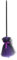 Homoyoyo 1pc Halloween Witches Broom Masquerade Show Dress Up Miracle Broom Costume Decorative Props for Feastival Halloween Cosplay Party- Purple