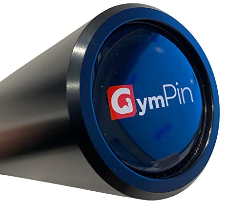 GymPin The Original 2 BLACK EDITION - 2 inch Olympic plate holder - Cable Stack Extender - Power Stack Pin - Heavy Duty Gym Pin Gear (8mm)