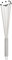 Mrs. Anderson’s Baking Non-Stick Ball Whisk, Stainless Steel with Silicone Tips