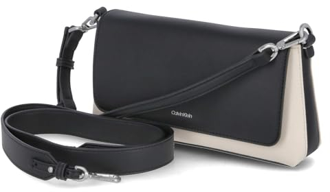 Calvin Klein CK Must Shoulder Bag Canvas Dk Ecru