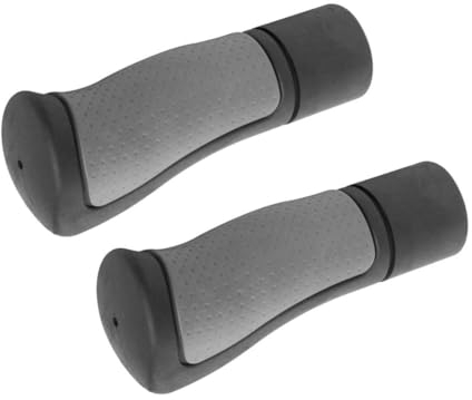 2x Handgriff für Rollator, 120x22 mm von FabaCare, ergonomisch geformt, Ersatzhandgriffe, Rollatorengriff, Rollatorenhalter, Rechts und Links, Handfasser für Mobilitätshilfe, ein Paar GR-ERGO-GS