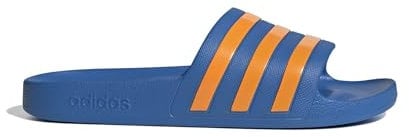 adidas Unisex Adilette Aqua Slides, bright royal/crew orange/bright royal, 38 EU