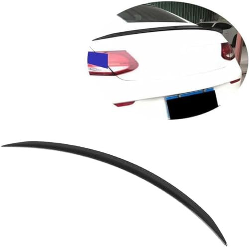 OkiiO Kohlefaser Auto Heckspoiler Spoiler für Mercedes Benz W205 C63 Amg Coupe 2-Door 2015-2017,Spoilerlippe für Auto Tuning,Auto Kofferraumspoiler Heckflügel Auto Änderung Zubehör