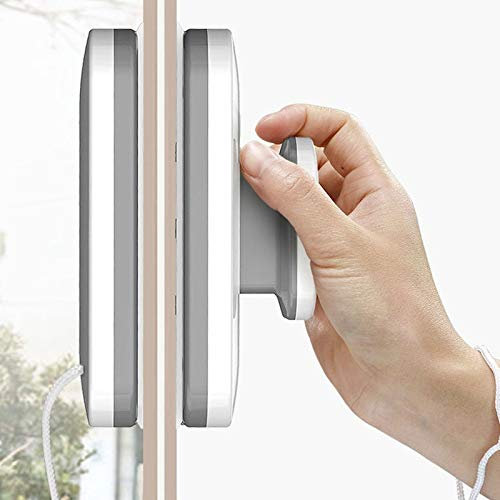 OPPWONG Magnetic Window Washer, Glass Washing Cleaning Tool Magnetic Window Cleaner Window Magnet Cleaner Adjustable Double Side Glass Cleaning Accessory for High Rise, Car Glazed Window