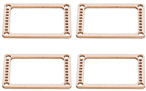Fyearfly Weaving Supplies Mini-Weberei-Set, Holz, 4 Stück, Webrahmen, Strick-Anhänger, Rahmen für Weben, Interessenentwicklung