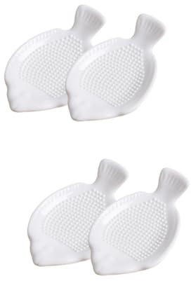 Garneck 4 Piezas Disco Abrasivo Rallador De Manzana De Jengibre Resistente Desgaste Trituradoras De Jengibre De Ajo Multifunción Plato Rallador De Porcelana Cerámica