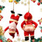 Naughty Santa Christmas Nikolaus Ornament Weihnachtsmann Hängender Anhänger Für Zuhause Silvester Dekorationen Santa Baum Harz Navidad Geschenke
