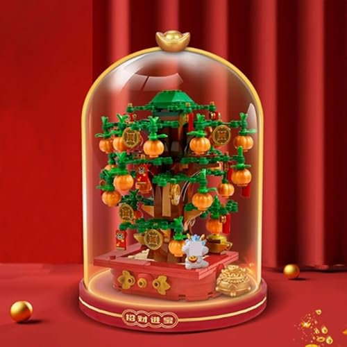BoHeart Acrylic Display case Box for Lego 40648 Money Tree Model, Transparent Dustproof Display Box, Compatible with Lego 40648 Construction kit- (Model Not Included)