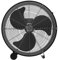 Cecotec Ventilador de Suelo Industrial Proindustry 2400. 180W, Diámetro 60Cm, 3 Velocidades, Aspas de Aluminio, Flujo de Aire 9832,8M³/H, Diseño Transportable, Rejilla de Protección, Fácil Manejo