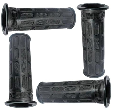 Schubkarrengriffe, 4 Stück Schubkarre Griffe, 25 mm Gummi Karrengriff, für Fahrrad, Rollstuhl, Motorrad