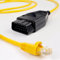 DXBNEZBC Bimmercode OBD Adapter - 2M RJ45 OBDII ENET Ethernet Kabel für BMW F Serie - Kompatibel mit ESYS, ISTA, BootMod3 - Ideal für Codierung, Diagnose & Performance Tuning