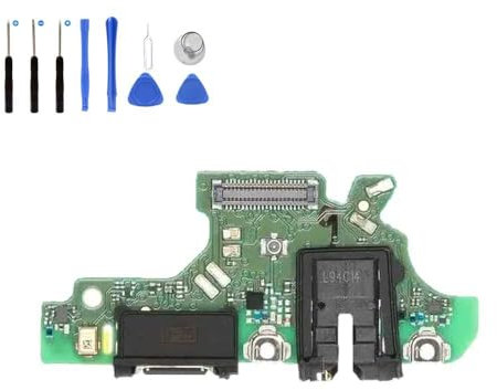 Eutoping Port de charge USB pour Huawei P30 Lite Dock Connecteur Chargeur Board Flex Cable Assembly Remplacement avec Outil