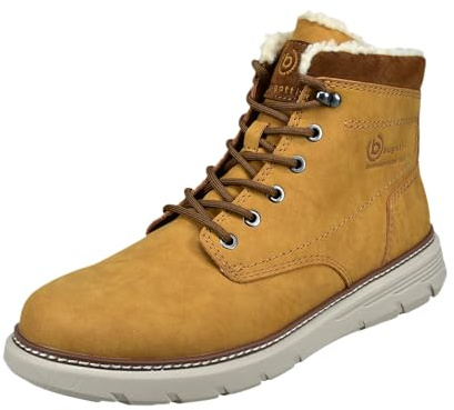 bugatti Herren Klassische Stiefel, Männer Stiefel Warmfutter, Warm gefüttert