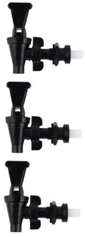 Operitacx 3 Pezzi Rubinetto cauce di botte Black