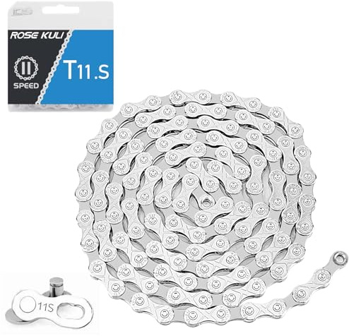 11-fach Fahrradkette – 116 Glieder | Inkl. Kettenschloss (SLIBER11S)