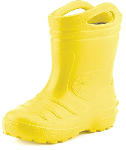 Ladeheid Stivali Bambino e Bambina in Eva KL051 (Giallo-2, 23 EU)