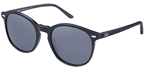DUCO Classic Round Polarized UV400 Protection Vintage Shades Sunglasses for Women DC1230