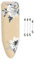 Ironing Board Covers, Extra Large Size, Universal Ironing Board Cover Fits All Ironing Boards, Color Printing - With 4 Clips - 150x60cm