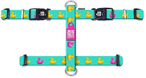 Max & Molly Hundegeschirr in H-Form, Ultrabequemes Geschirr Hund aus Neopren für sehr kleine Hunde, Ducklings/XS, Gepolstert, Sicher & Ultraleicht – Komfort für deinen treuen Begleiter