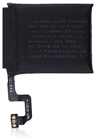 SwarKing Batteria di ricambio compatibile con Apple Watch 4 40 mm A2058