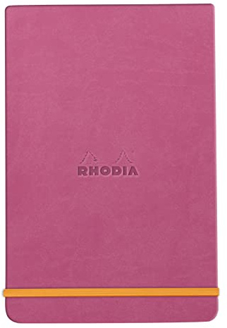 Rhodia 194364C Notizbuch Webnotepad 9x14cm liniert 96 Blatt Fuchsia