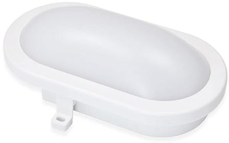 LED Kellerlampe Kellerleuchte 8W Neutralweiß 4500K, LED Ovalleuchte IP65 Ovallampe, LED feuchtraumleuchte (8)