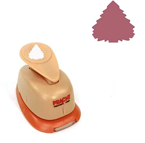 Pracht Creatives Hobby Motivstanzer klein Tannenbaum 15 mm Motivlocher, Papierstanzer, Stanzer