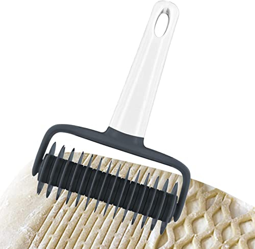 JINGLING Attrezzo per Pasticceria tagliapasta | Rullo a Reticolo per Pasta - Rotella tagliapasta, Taglia crostate, Strumento di Cottura Fai-da-Te a Rullo, Strumenti di Pasticceria da Forno