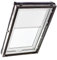 Original Roto Verdunkelungsrollo ZRV - Nahezu vollständige Verdunkelung - Führungsschiene Weiß - Dachfenster Baureihe Designo R4/R7 und Classic 43/73 - Größe 074/160 | 07/16 - Stofffarbe Weiß