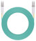 H!Fiber.com OM3 LC a LC Duplex cavo fibra ottica, cavo patch, ponticello multimodale, 15-metro(49.2ft)