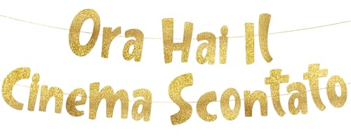 Glitter Banner IT Ora Hai Cinema Scontato